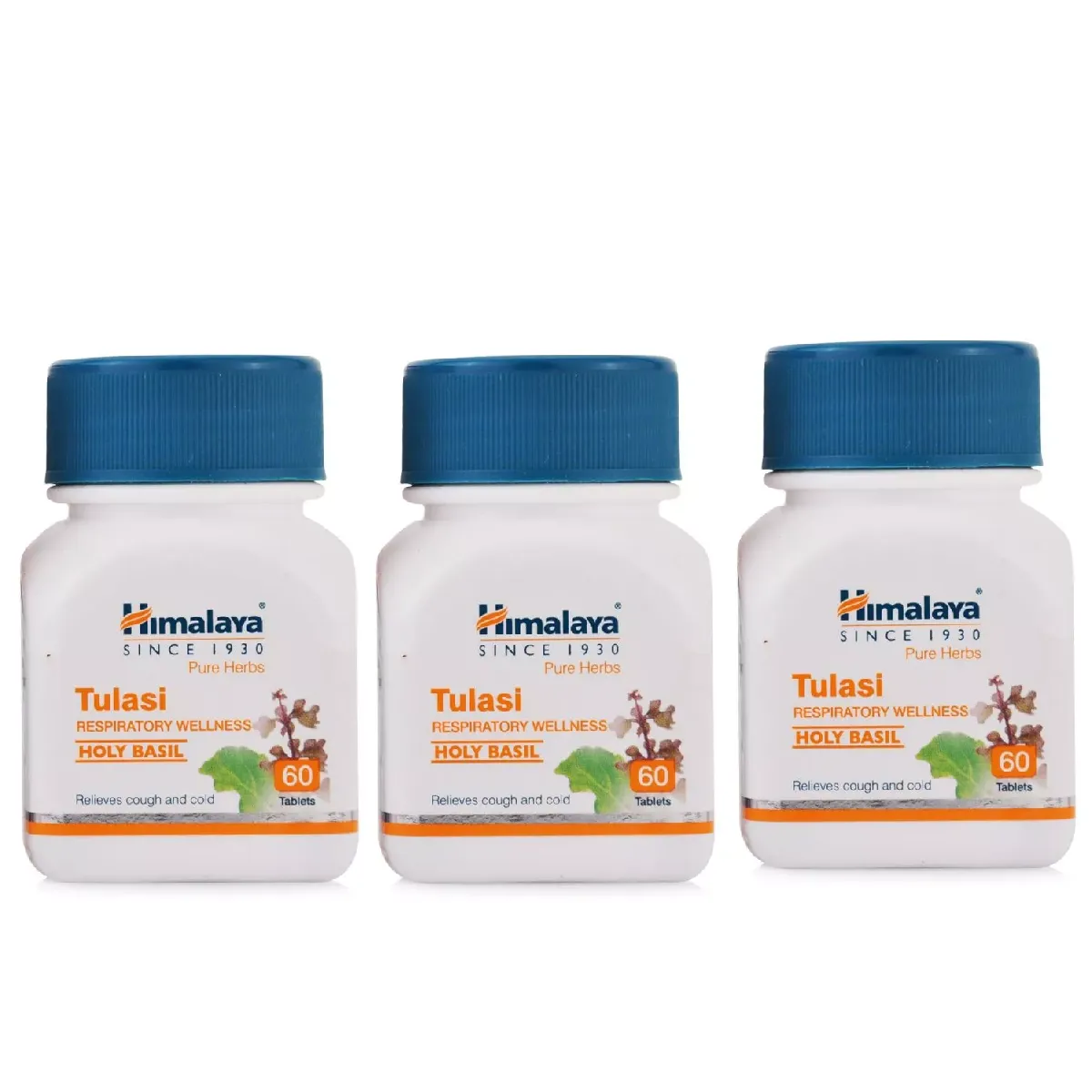 Himalaya Tulsi Tablet 60tab, Pack of 3