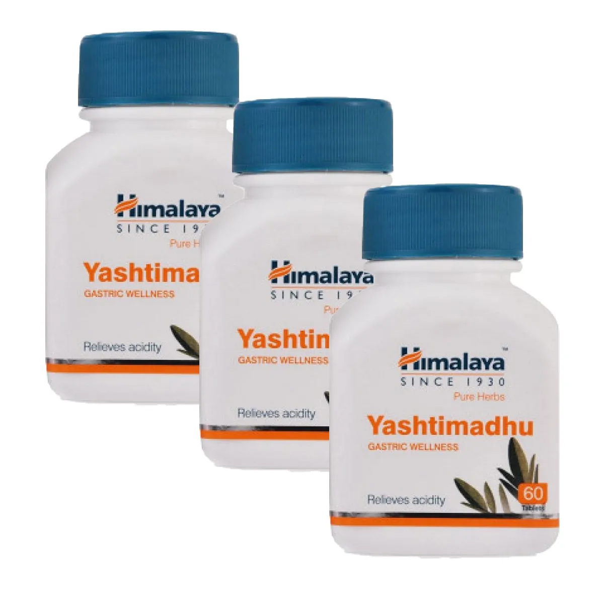 Himalaya Yashtimadhu Tablet 60tab, Pack of 3