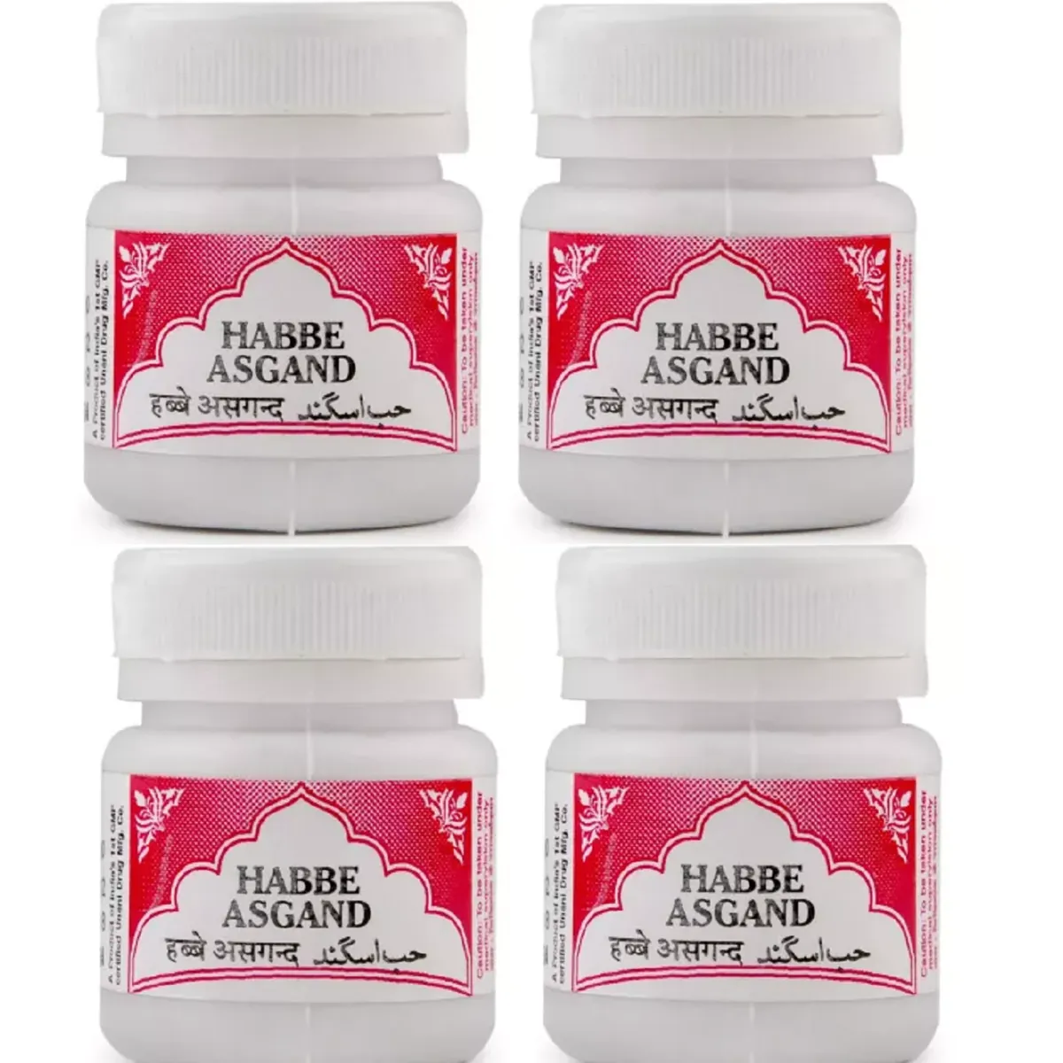 Rex Habbe Asgand 50tab, Pack of 4