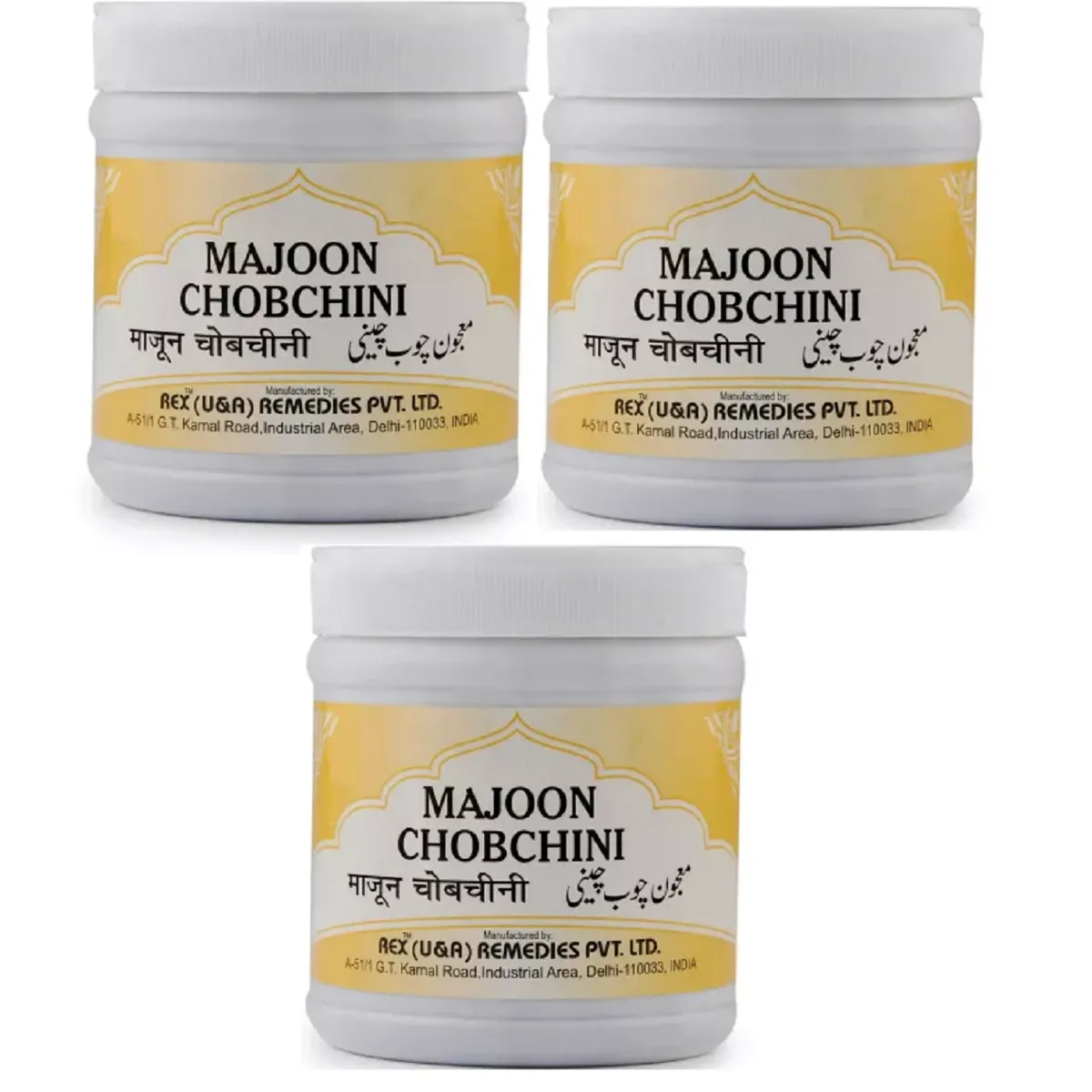 Rex Majun Chobchini 200g, Pack of 3