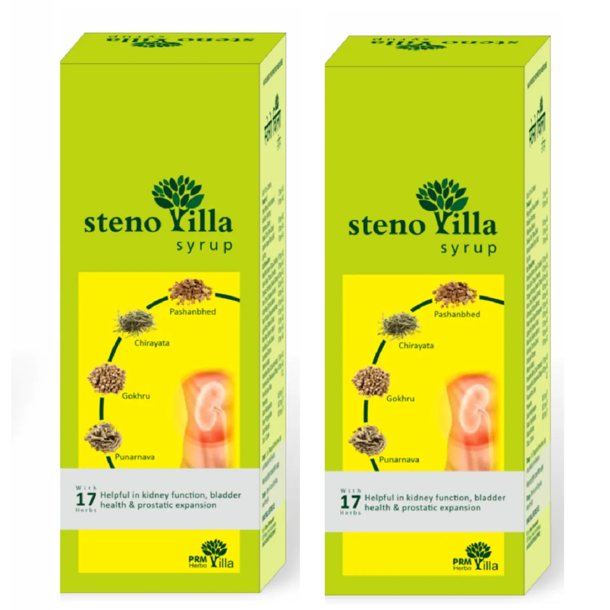 Prm Steno Villa Syrup 200ml, Pack of 2