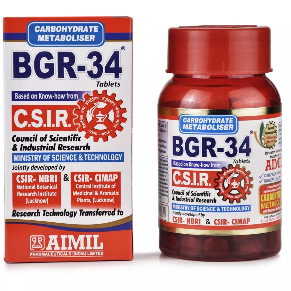 Aimil BGR 34 Tablets 100tab
