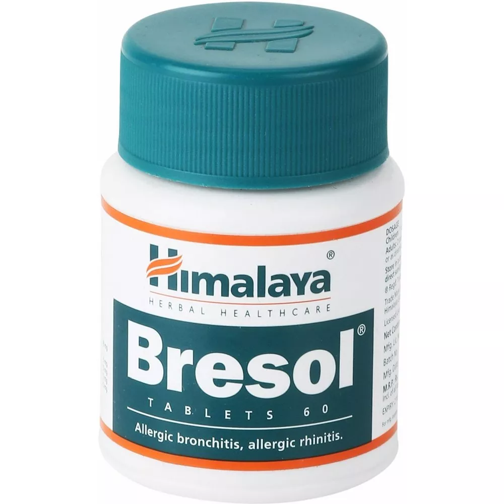 Himalaya Bresol Tablets 60tab