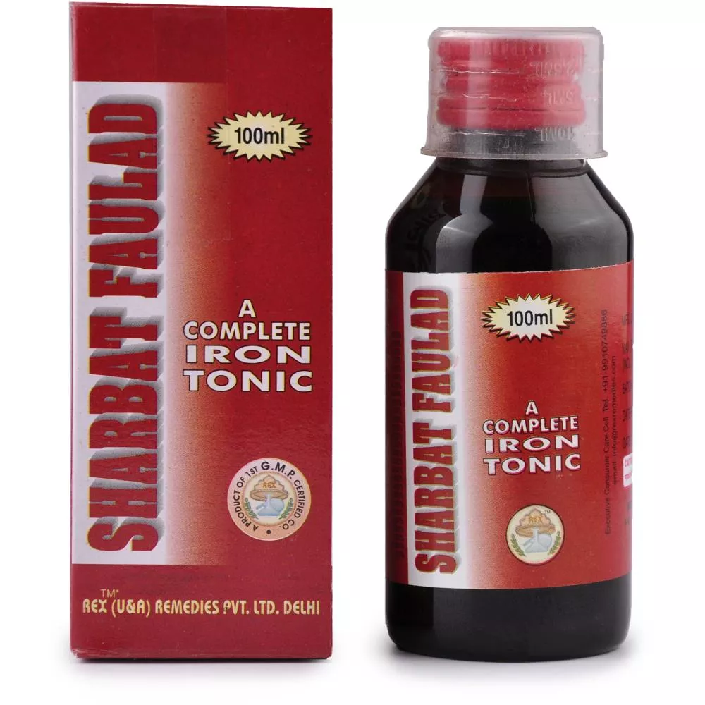 Rex Sharbat Faulad 100ml