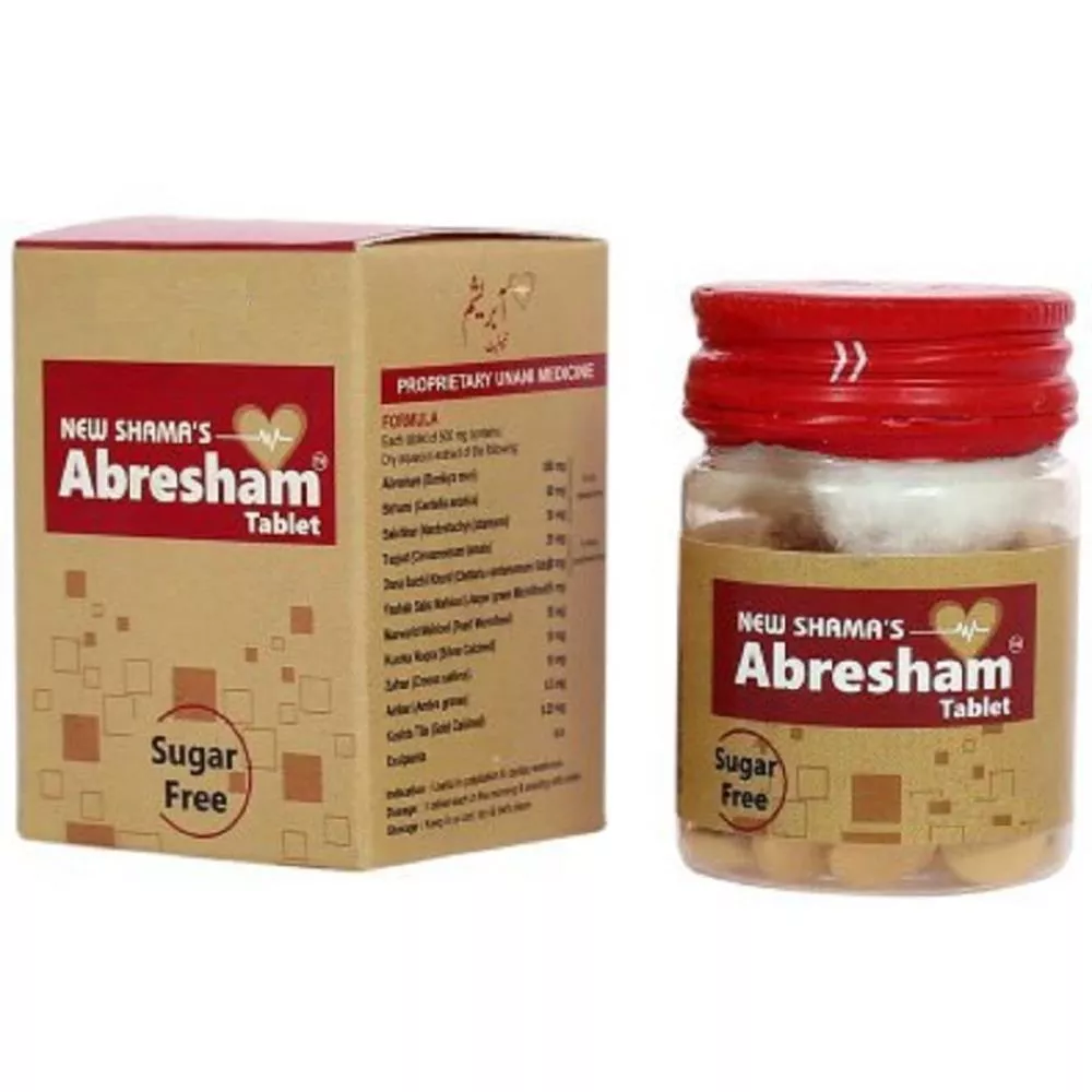 New Shama Abresham Tablets 10tab