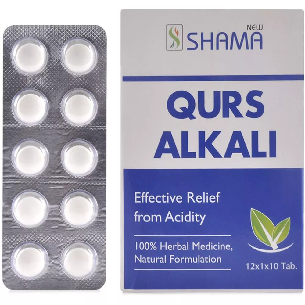 New Shama Qurs Alkali 120tab