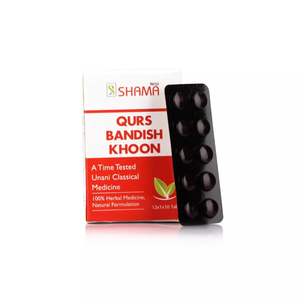 New Shama Qurs Bandish Khoon 120tab
