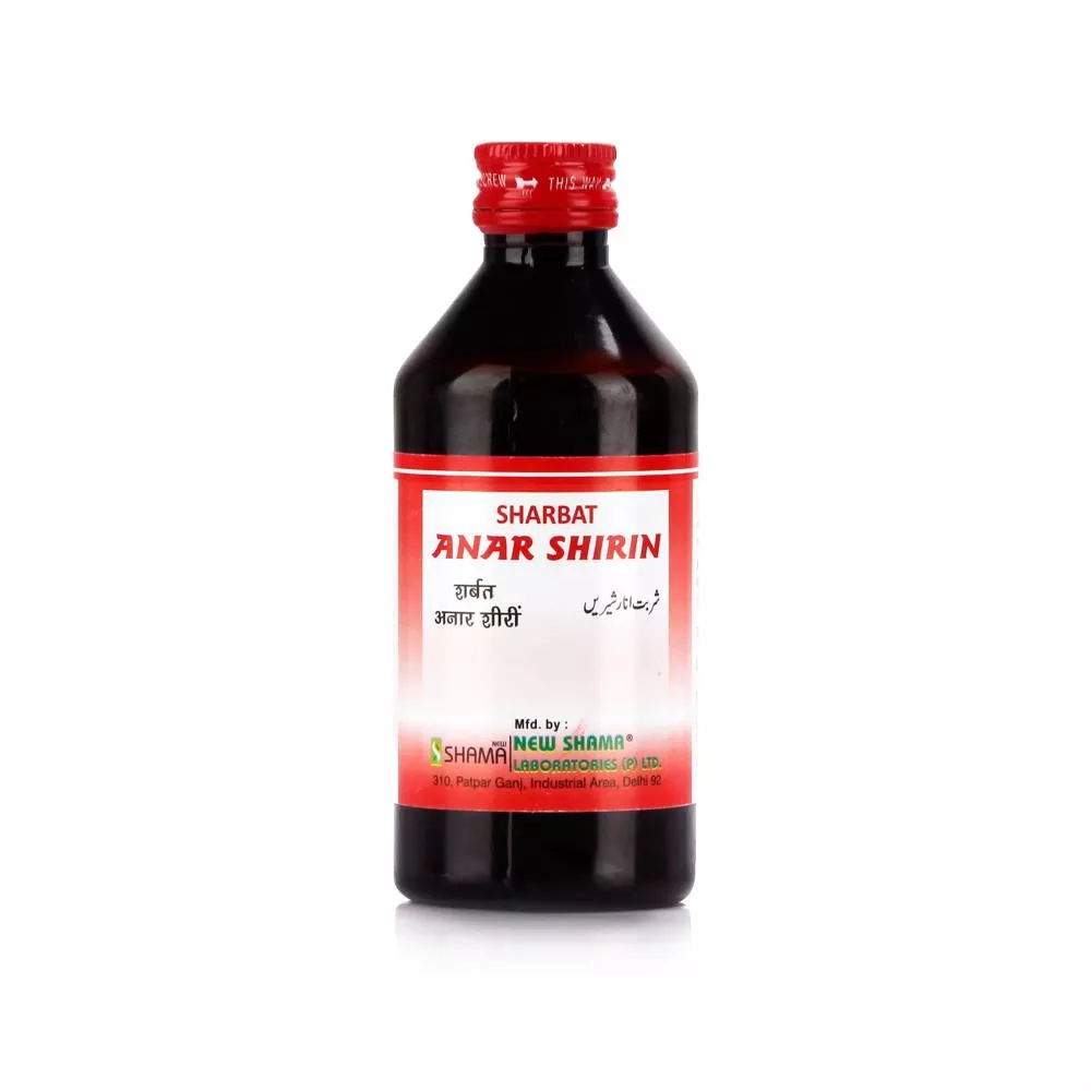New Shama Sharbat Anar Shirin 200ml