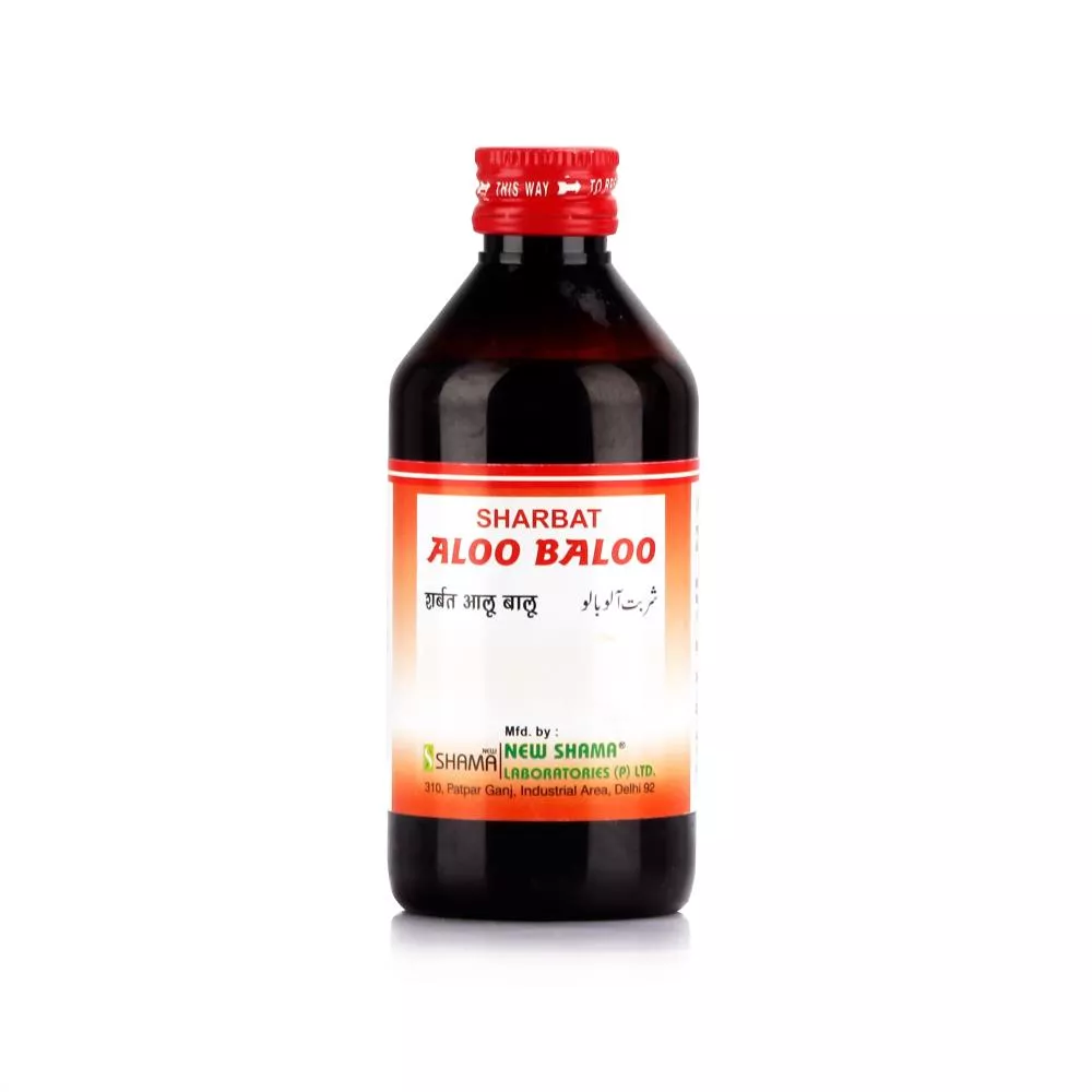 New Shama Sharbat Aaloo Baloo 200ml
