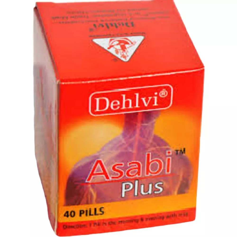 Dehlvi Asabi Plus 40tab