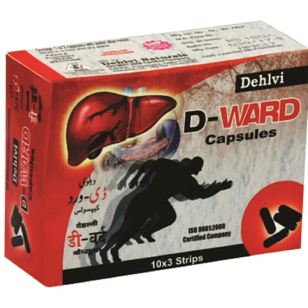 Dehlvi D Ward Capsules 30caps