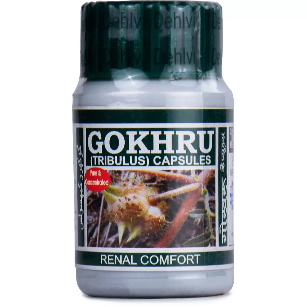 Dehlvi Gokhru Capsules 60caps
