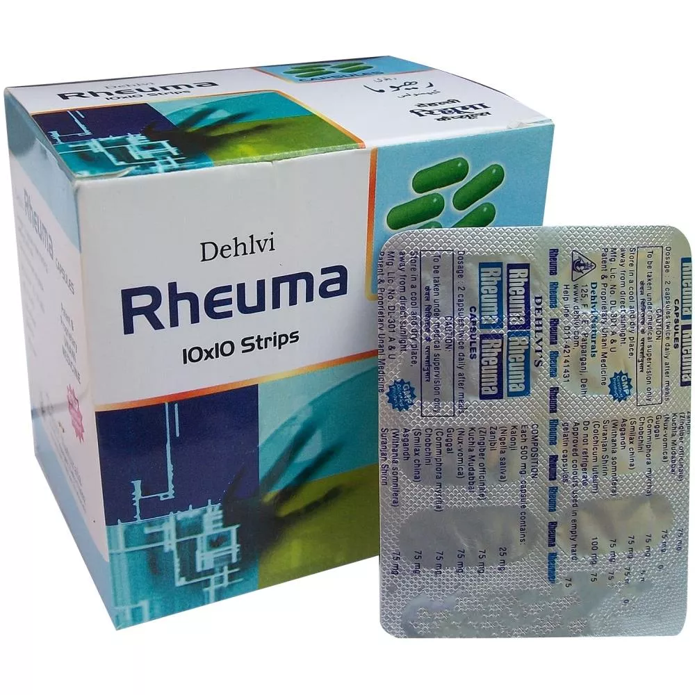 Dehlvi Rheuma Capsules 100caps