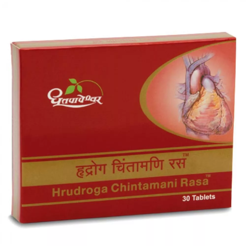Dhootapapeshwar Hrudaroga Chintamani Ras 30tab