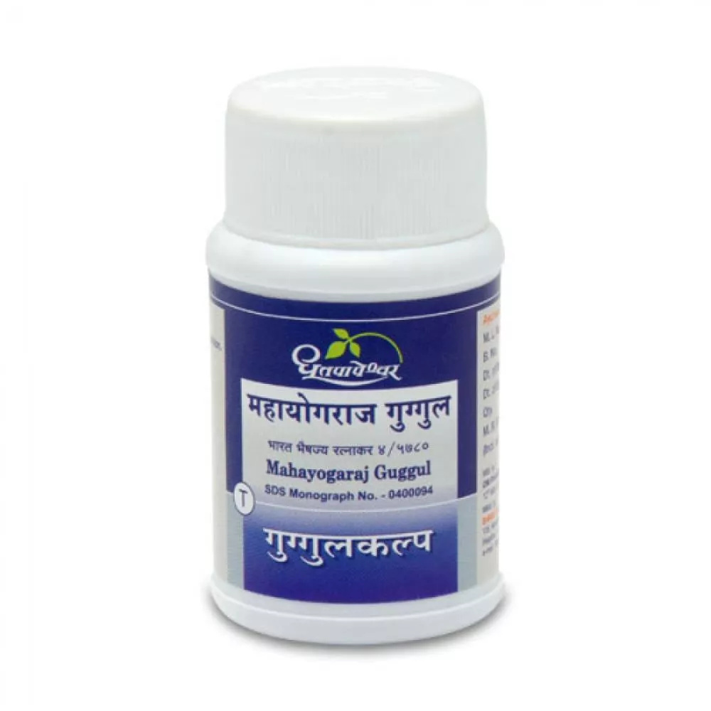 Dhootapapeshwar Mahayograj Guggul 60tab