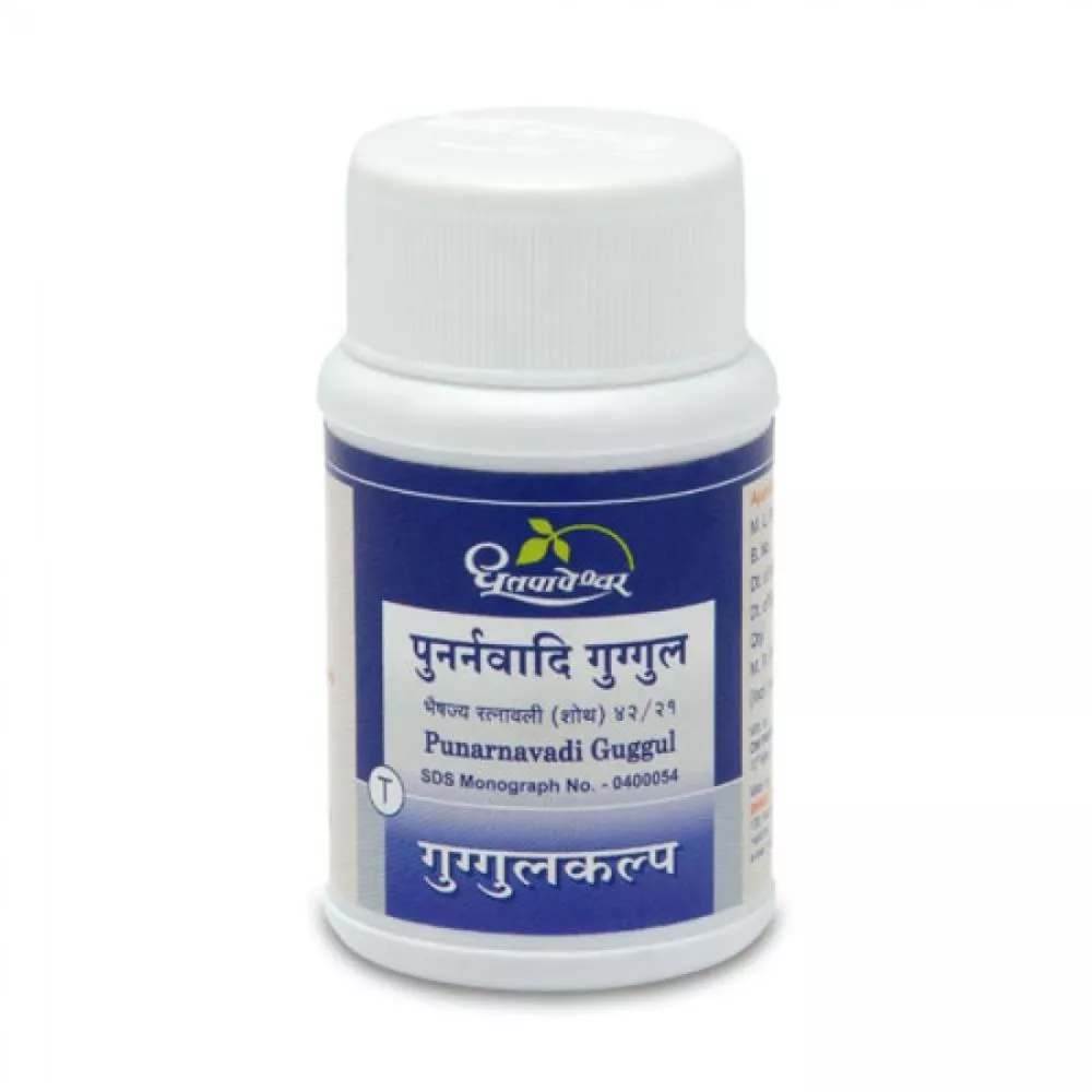 Dhootapapeshwar Punarnavadi Guggul 60tab