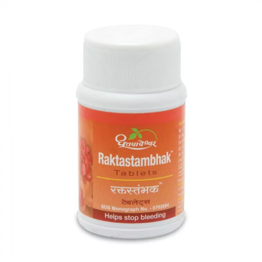 Dhootapapeshwar Raktastambhak Tablets 60tab