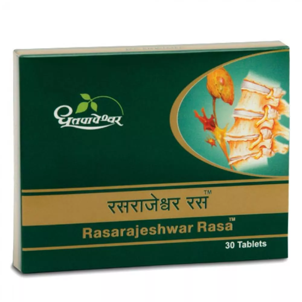 Dhootapapeshwar Rasrajeshwar Ras 30tab