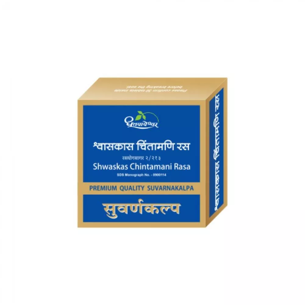 Dhootapapeshwar Shwaskas Chintamani Ras Premium 10tab