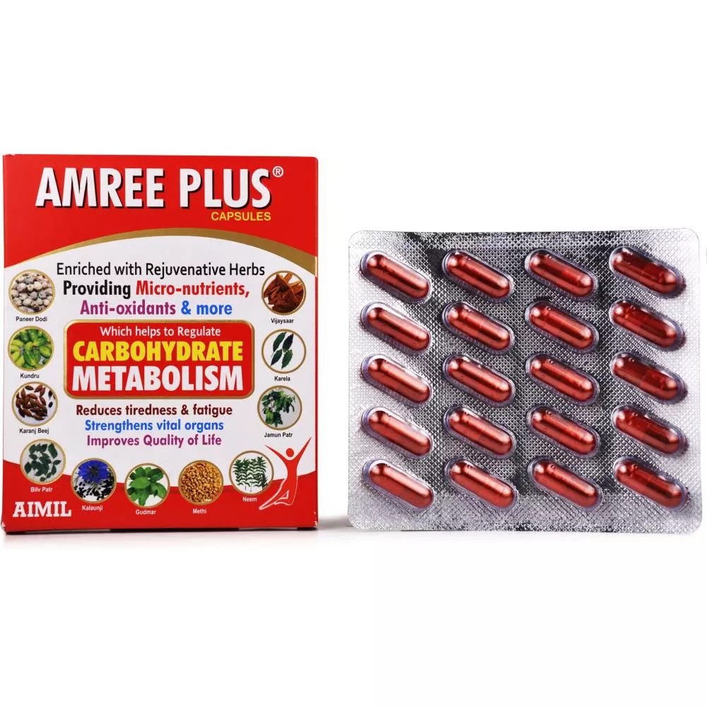 Aimil Amree Plus Capsule 20caps