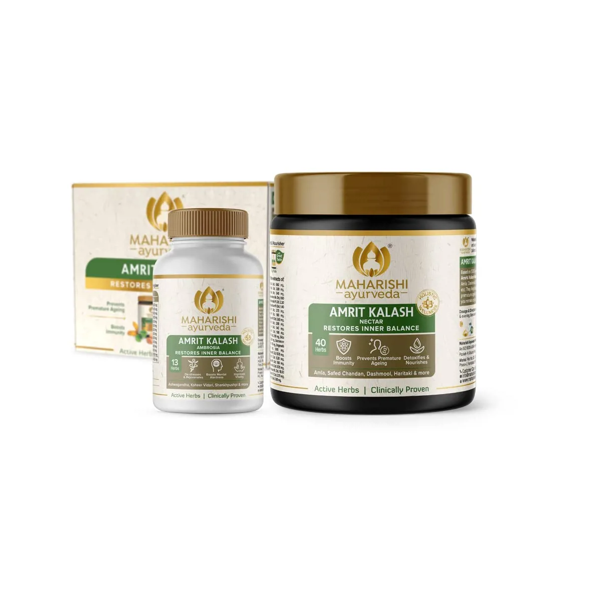 Maharishi Ayurveda Amrit Kalash Super Rasayana Dual Pack 1Set