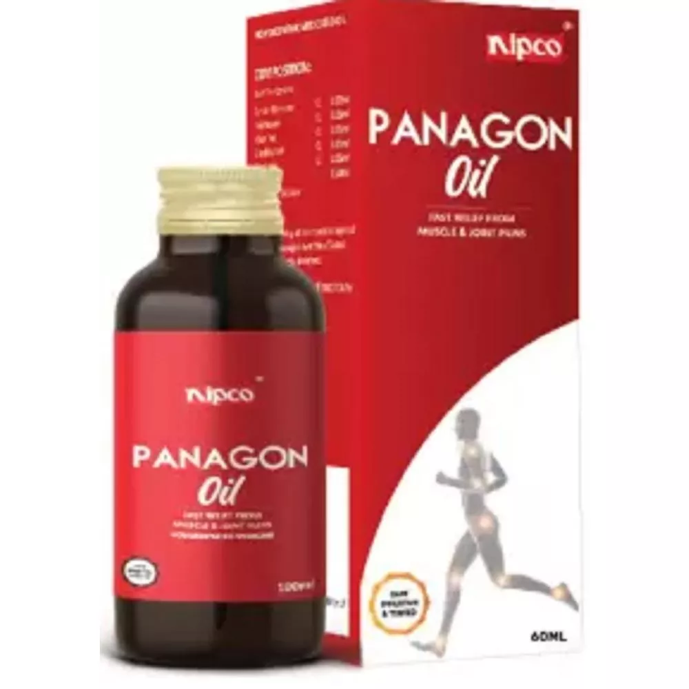 Nipco Panagon Pain Massage Oil 60ml