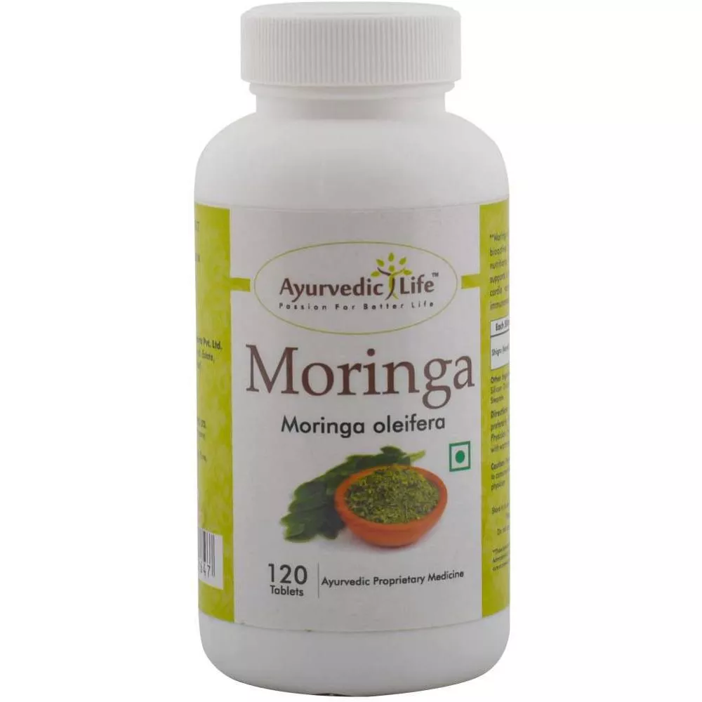 Ayurvedic Life Moringa Tablets 120tab