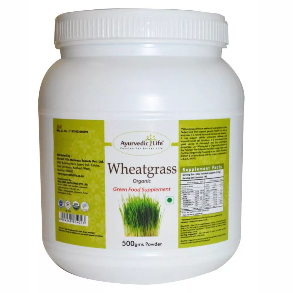 Ayurvedic Life Wheatgrass Powder 500g