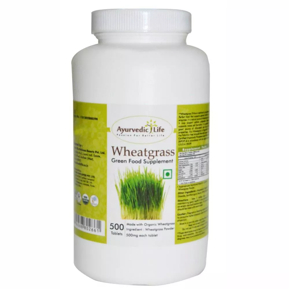 Ayurvedic Life Wheatgrass Tablet 500tab