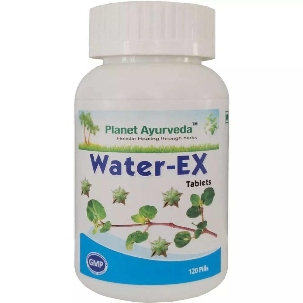 Planet Ayurveda Water Ex Tablets 120tab, Pack of 2