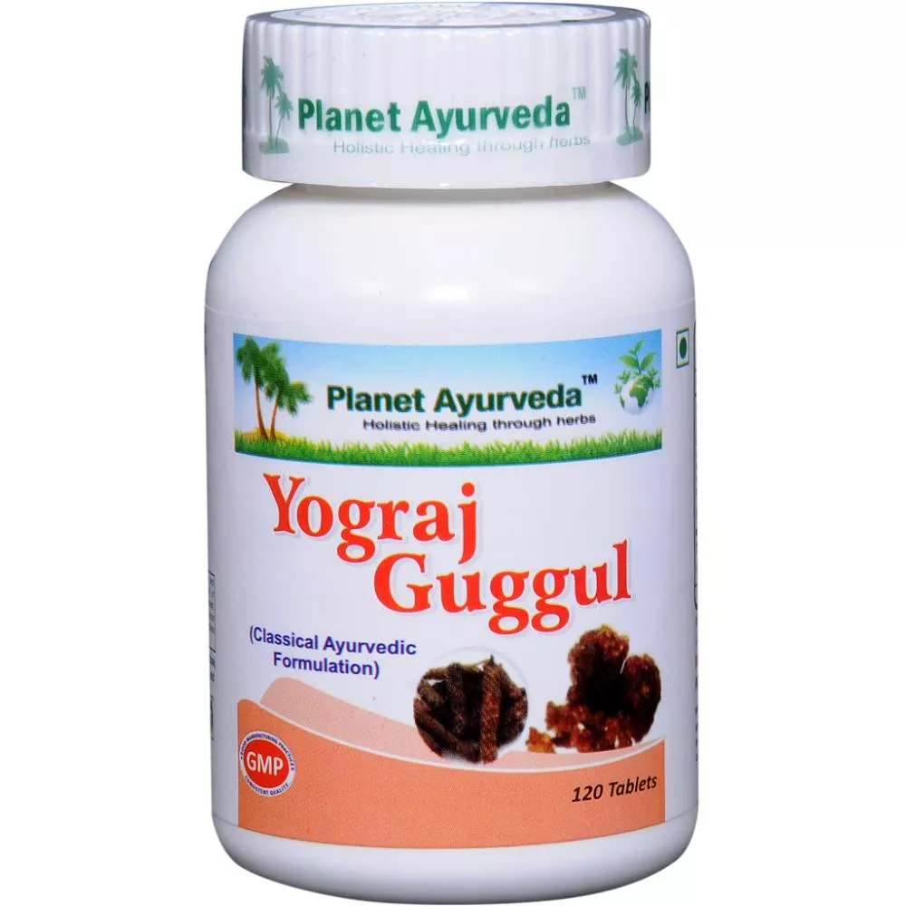 Planet Ayurveda Yograj Guggul 120tab, Pack of 2