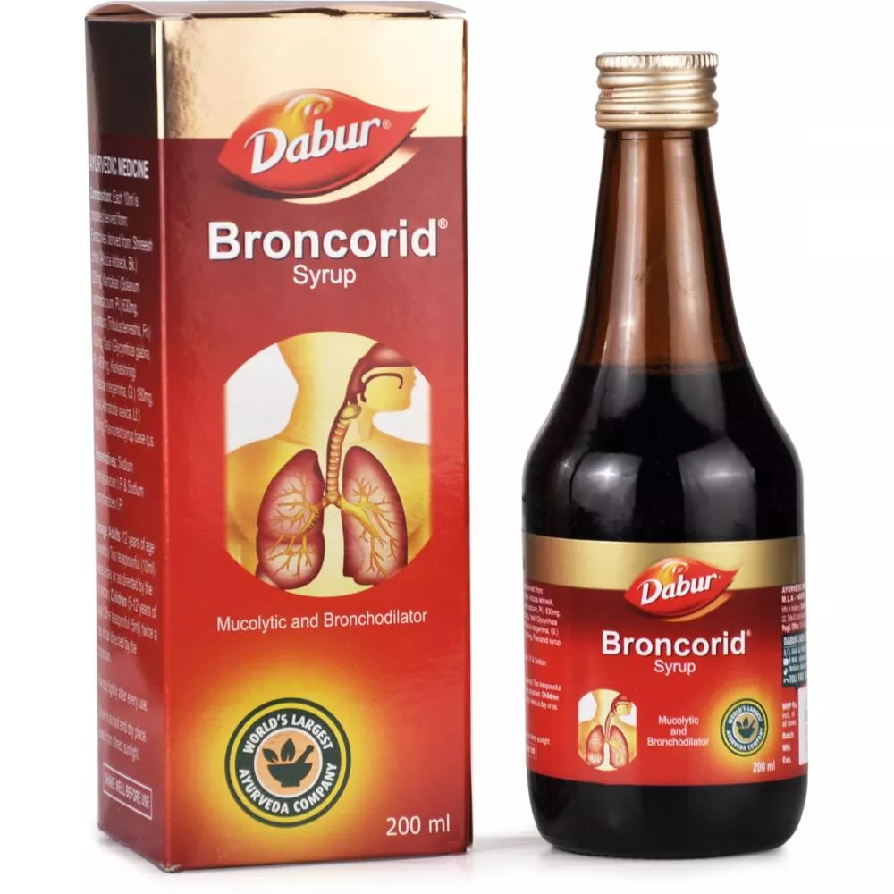 Dabur Bronchorid Syrup 200ml