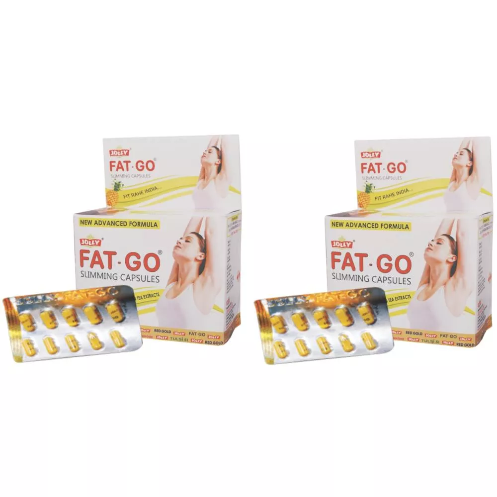 Jolly Fat Go Slimming Capsules 30caps, Pack of 2