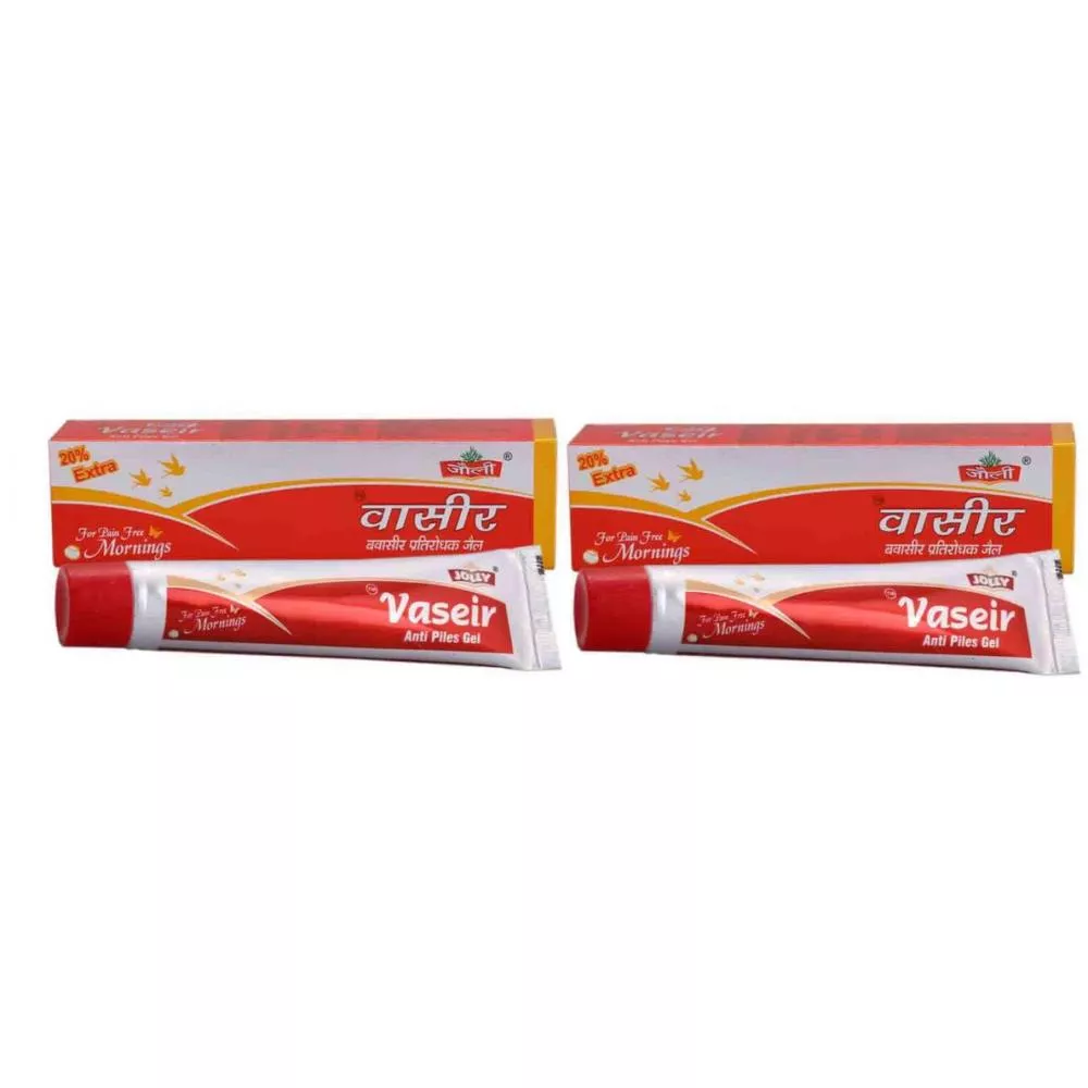 Jolly Vaseer Anti Piles Gel 30caps, Pack of 2