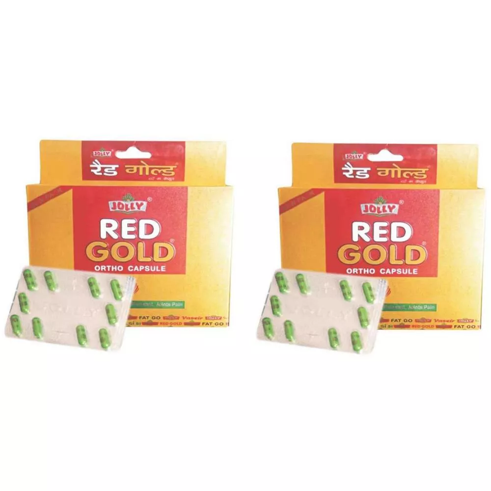 Jolly Red Gold Ortho Capsules 30caps, Pack of 2