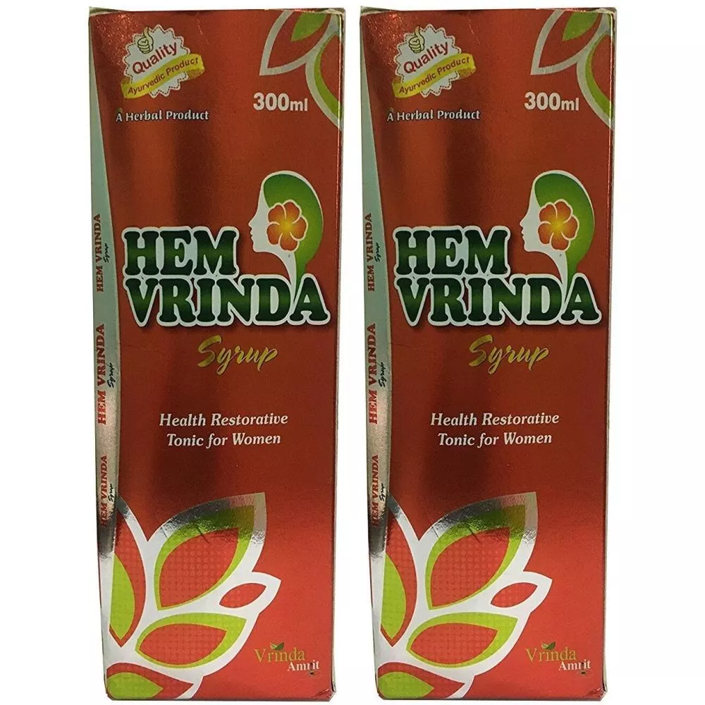 Vrinda Hem Vrinda Syrup 300ml, Pack of 2
