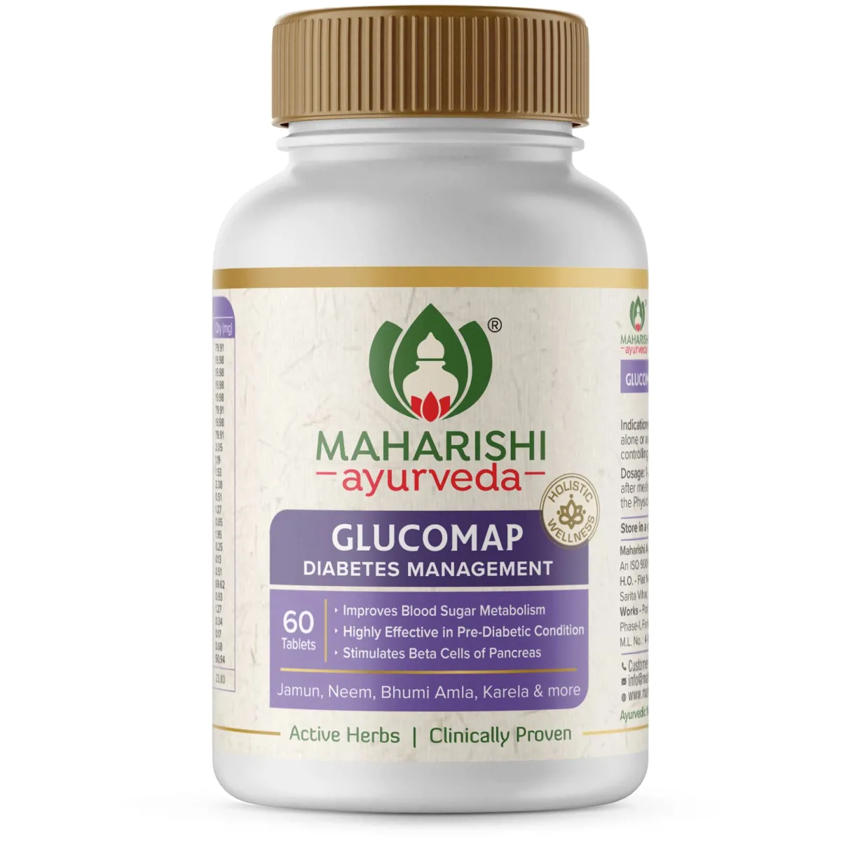 Maharishi Ayurveda Glucomap Tablets 60tab
