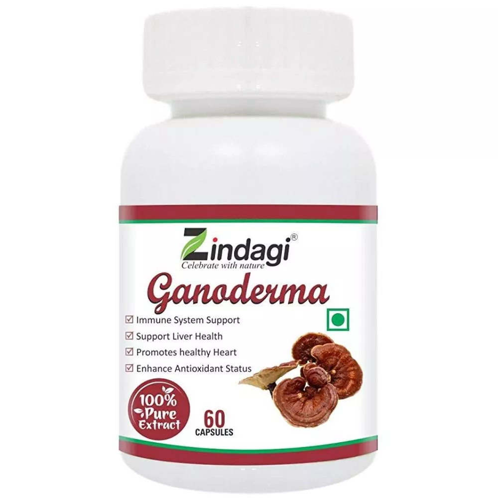 Zindagi Pure Ganoderma Extract Caps 60caps