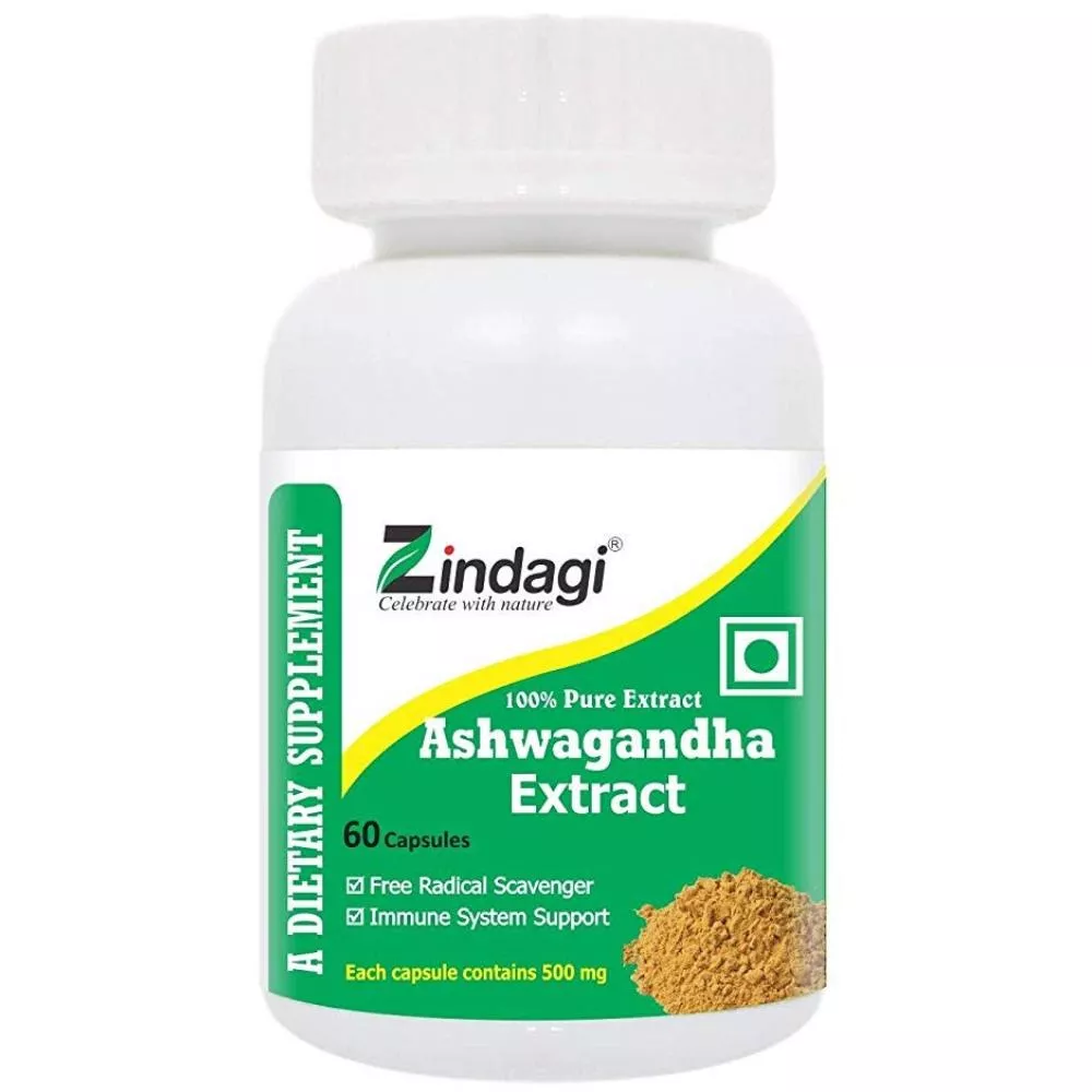 Zindagi Zindagi Viagra Ashwagandha Extract Capsules 60caps