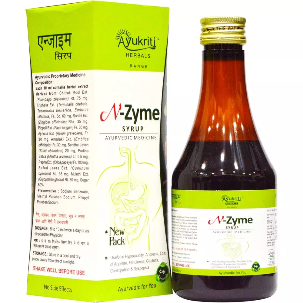 Ayukriti Herbals N-Zyme Syrup 200ml