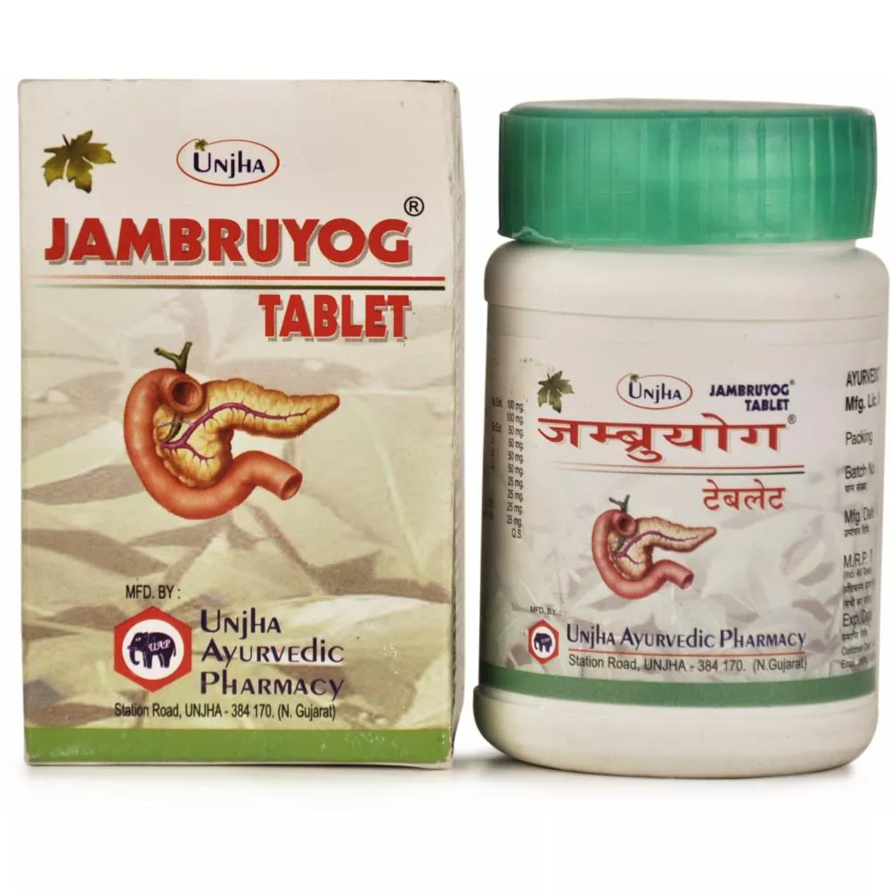 Unjha Jambruyog Tablets 100tab
