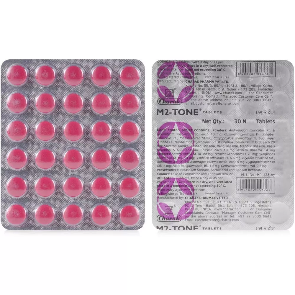 Charak M2 Tone Tablets 30tab