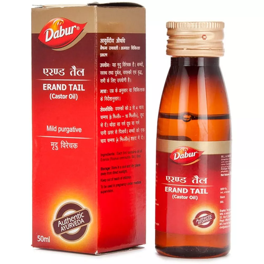 Dabur Erand Tail Castor Oil 50ml