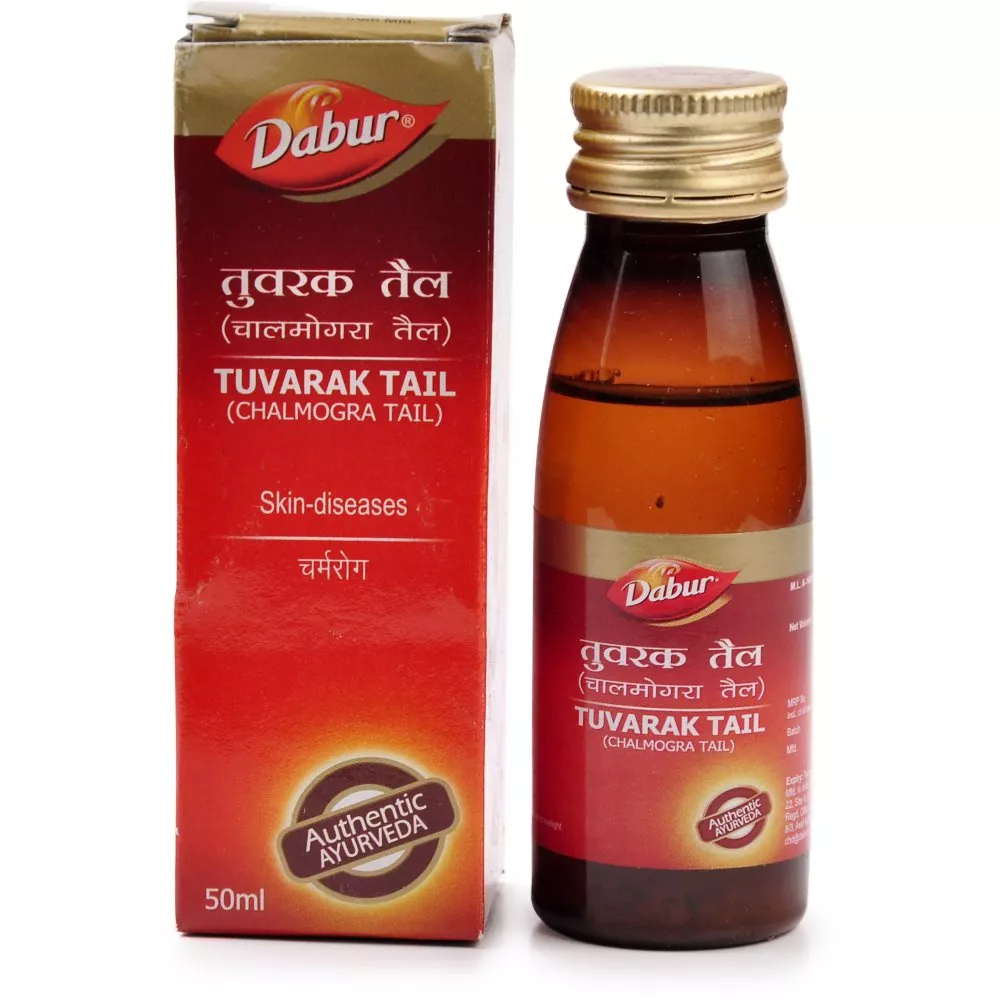 Dabur Tuvarak Tail Chalmogra Oil 50ml